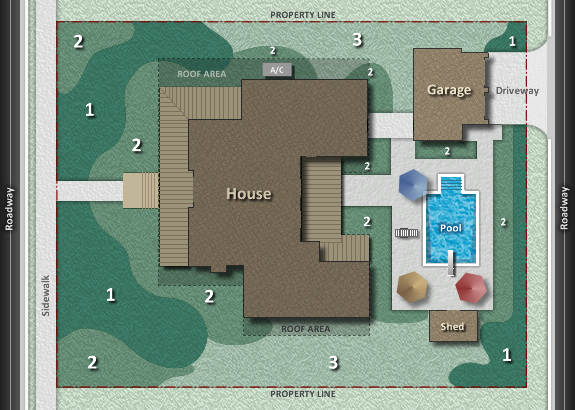 hydrozones Hydrozones map