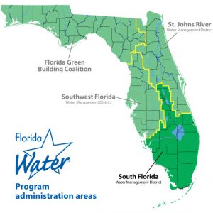 SFWMD SJRWMD Administration area map