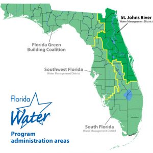 SJRWMD Administration area map